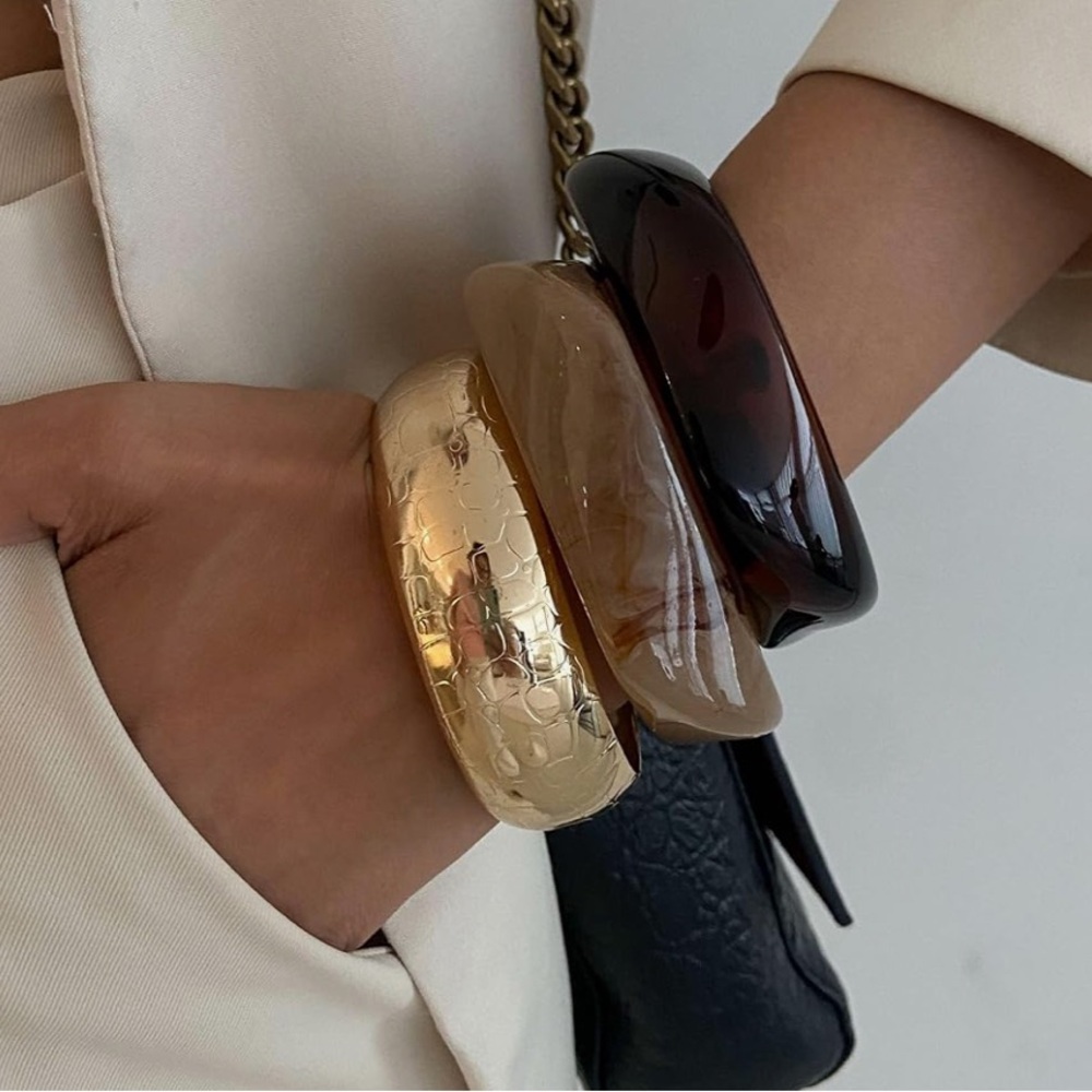 🤎Chic Trio of Bangle Bracelets